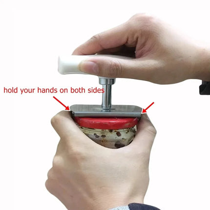 Adjustable Multi-function Bottle Cap Opener Stainless Steel Lids Off Jar Opener Labor-saving Screw Can Opener for Kitchen Gadget