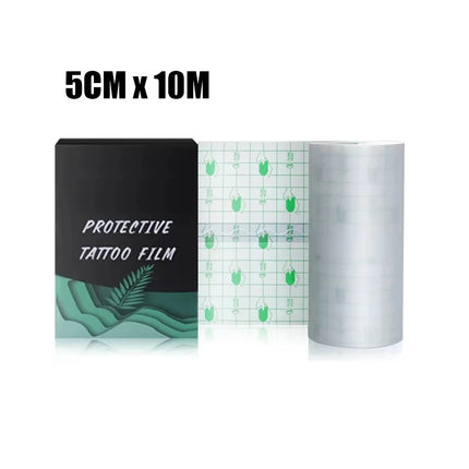10M Tattoo Bandage Roll Transparent Tattoo Film Waterproof Protective Skin Wound Repair Film Tattoo Wrap Roll Tattoo Accessories