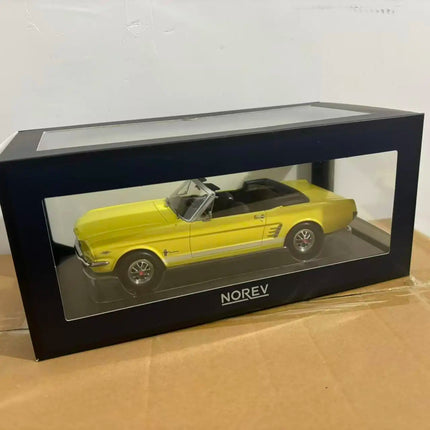 Defective Norev unboxed 1/18 scale Ford Mustang Haedtop Coupe alloy collectible car model ornaments souvenir die-cast metal toy