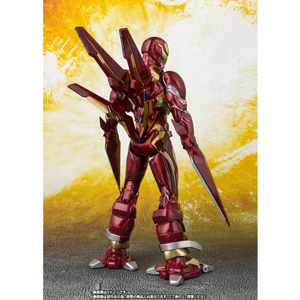 Marvel Iron Man MK50 SHFiguarts Marvel legend Nano Metal KAIYODO YAMAGUCHI Tony Stark Action Figure Model Toys Collection Gift
