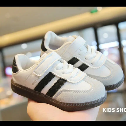 Children's Sneakers Boy Spring Autumn Causal Kid Running Walking Shoes Fashion Versatile Girls Tennis Shoes Soft Soled Hook Loop