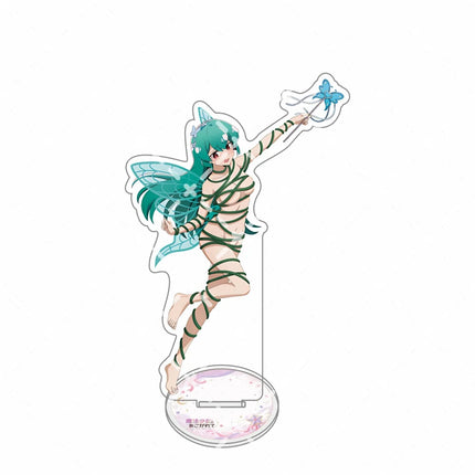 Gushing Over Magical Girls Locomuji White Dress Daisy Acrylic Standkeying, Elf Wings Anime Desk Ornament, Collectible FigureGift