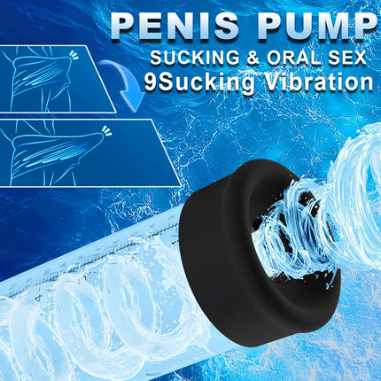 Fully Automatic Penis Exercise Airplane Cup Male Sucking Vibration Masturbation Exercise Device Adult Supplies Training Device