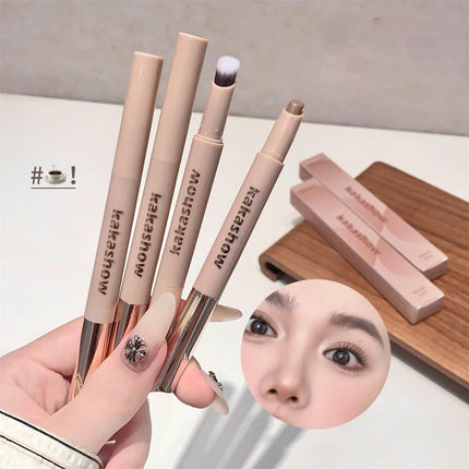 Highlighting & Bronzer Stick: Long Lasting Corrector with Brush, Brightening Concealer Pen, Nose Shadow, and Contouring Cosmetic