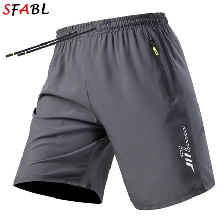 Men's Shorts Summer Football Soccer Sports Short Pants Breathable Drawstring Quick Dry Running Sports Shorts Men Jogging Bottom