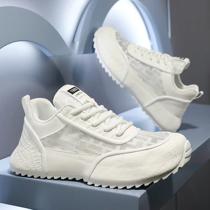 Brand protection 2026 new men's lightweight non-slip breathable wear-resistant running sports fashion versatile casual shoes