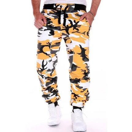 2023 Men's Autumn Sweatpants Camouflage Print Shot Sports Jogging Fitness Casual Oversize Trousers Tactical Clothing Men Clothes