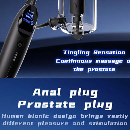 2026 New Electric Smart Vibrating Anal Plug Rosebud Pump Vacuum Sucking Massage Prostate ButtPlug Adult Sex Toys For Man Women