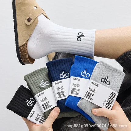 Men's Cotton Basketball Socks - Thick Winter Stockings / Chaussettes de Basketball en Coton pour Hommes - Bas d'Hiver Épais