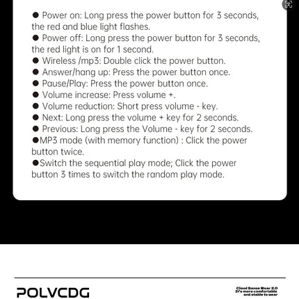 POLVCDG bone conduction swimming earphones IPX8 waterproof 32GB memory Bluetooth 5.4 silicone material 2025 new product x16
