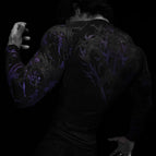 Black black purple / S