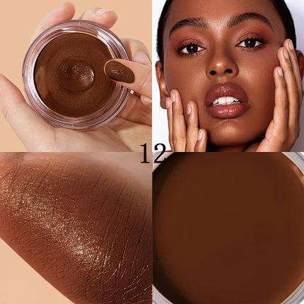 Full coverage foundation - matte finish, creamy texture, strong coverage, moisturizing, oil control, pore minimizing, non-greasy