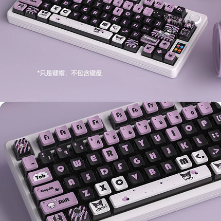 2025 New Eva Rebuild Of Evan Anime Figure Four Sided Side Transparent Pbt Thermal Sublimation Transparent Crystal  Key Cap Gifts