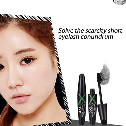 1 pcs 4D Silk Fiber Eyelash Lengthening Mascara Waterproof Long Lasting Eyelashes Black Eyelash Extension Makeup 3D Mascara Cos