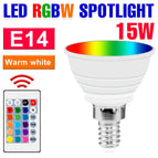 Transparent cover / E14 RGB Warm White / China Mainland
