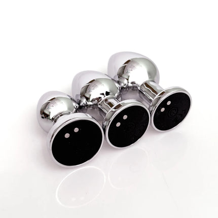 1PCS Metal Magnetic Charge Vibrating Anal Plug Anal G-spot Vibrating Masturbation Prop Adult Sexual Health Sex Toy