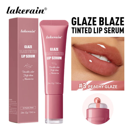 6 Colors Lip Gloss Glowy Balm Tinted Lip Moisturizer Repairing Nourishing Lip Tint Glow Liquid Lip Gel Hydrating Lips Care