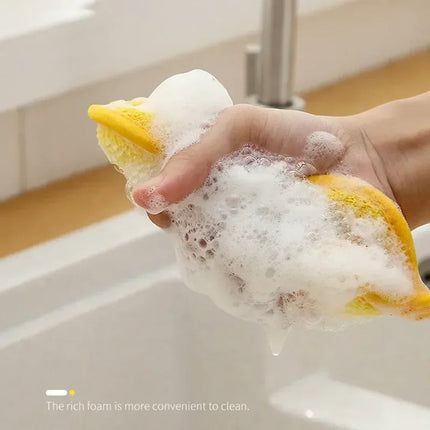 Non scratch, ultra-fine fiber, 2cm thick dishwashing sponge (5/10/20 pieces set)