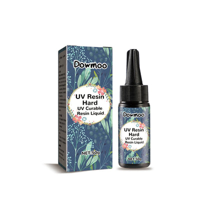 UV Resin Liquid Clear 50g DIY / Résine UV Liquide Claire 50g DIY