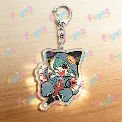 GACHIAKUTA Cartoon Chibi Keychain Accessories Bag Anime Keyrings Jewelry Manga Game Fans Gifts