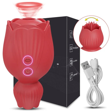 Clitoris Sucker for Women Tongue Licking Vacuum Sucking Clitoris Stimulator Female Masturbation Adult Goods Sex Toy for Women