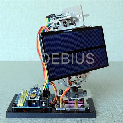Intelligent Solar Energy Tracking Radar Equipment Light Source Tracker Compatible with Arduino Maker Project Diy Stem Kit