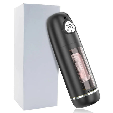 Automatic Male Masturbator APP Controlled Penis Pump with 10 Thrusting & Rotating Electric Pocket Pussy for Men Adult Sex Toys