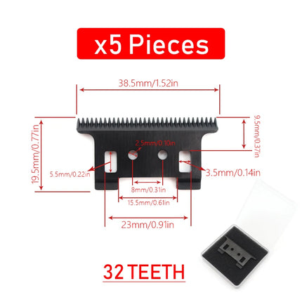 Original Replacement Blade for Kemei KM-2299 Salon Hair Clipper Hair Treatment Machine Product Accessories Blade Razor