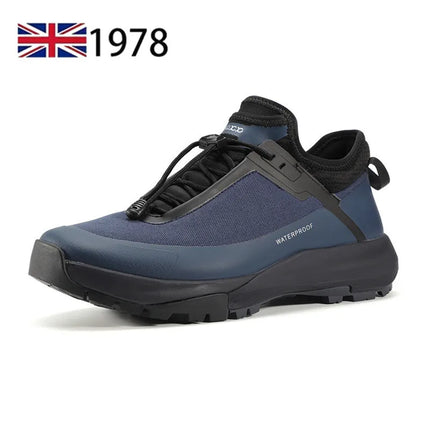 Men's Breathable Lightweight Waterproof Mesh Sneakers Casual Outdoor Running Athletic Jogging Walking Shoes