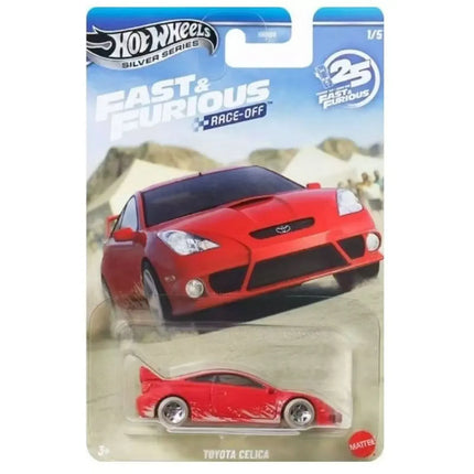 2026 New Hot Wheels Hnr88 Silver Series 25Th Fast & Furious Tokyo Drift Set Nissan/Monter Carlo/Road Runner 1:64 Diecast Car Model Authentic Holiday Birthday Gift
