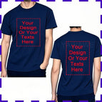 Navy (front back) / XL / No
