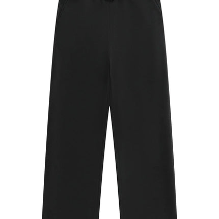 2026 Men's Wide Leg Sweatpants, European and American Men's and Women's Sweatpants, Waist Drawstring Straight Leg Loose Casual S