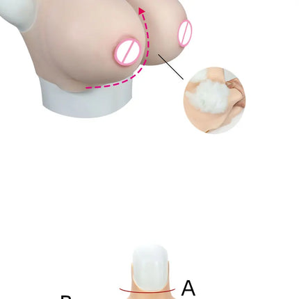 Large Realistic Silicone Fake Boobs Z cup Big Breast Forms Huge Enhancer Drag Queen Transgender Shemale Crossdress Prothesis