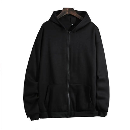 Loose Hoodie Women's Autumn Winter Large Size Zipper Open Cardigan Top Comfortable Breathable Streetwear Style Casual Sweatshirt