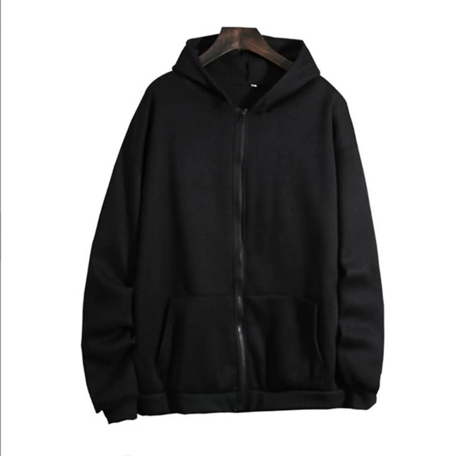 Loose Hoodie Women's Autumn Winter Large Size Zipper Open Cardigan Top Comfortable Breathable Streetwear Style Casual Sweatshirt