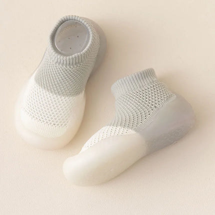 Baby Socks Shoes Infant Color Matching Cute Kids Boys Doll Soft Soled Child Floor Sneaker BeBe Toddler Girls First Walkers