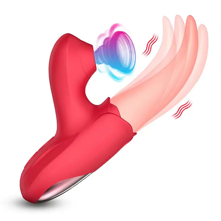 Powerful Tongue Vibrator Female Licking Clitoris Nipple Stimulator Sucking Vagina Massager Masturbation Sex Toys for Women 18+