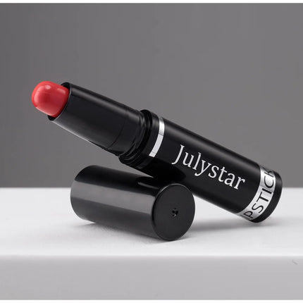 Julystar Nude Brown Matte Lipstick Pen Waterproof Lasting Non-Stick Cup Velvet Fruit Lipstick Lip Tint Pencil Makeup Lip Stain