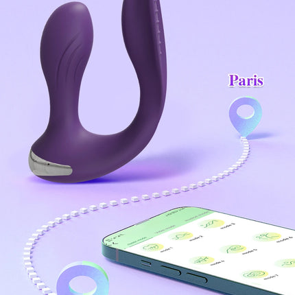 APP Control Panties Vibrator for Women Clit Stimulator Dual Ended Vagina Anal Vibrator Female Masturbator Sex Toy for Couples
