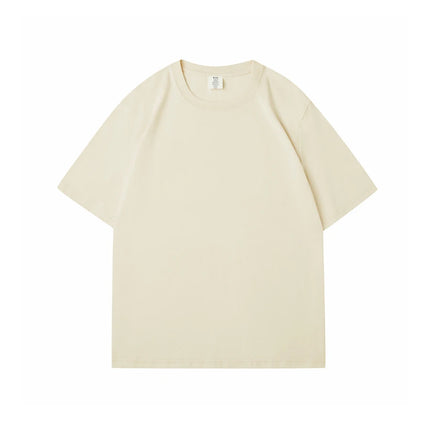 WAVLATII Women New 100% Cotton Solid T-shirts Female Pink White Casual Summer Tees Lady Oversized Short Sleeve Tops WT2401