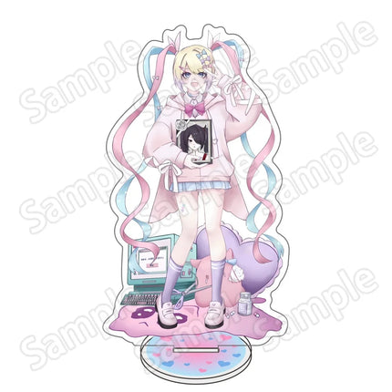 NEEDY GIRL OVERDOSE Needy Streamer Overload Anime Acrylic Stand Figure Keychain Ame-chan Choten-chan KAngel 15cm Model Gift