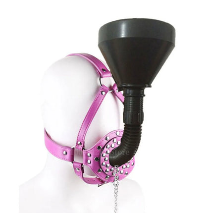 BDSM Fetish Funnel Mouth Gag Bondage Set Slave Oral Fixation Mouth Stuffed Bdsm Adult Game Sex Toys For Women Men For Sexy Toys