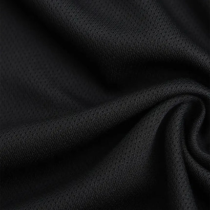 Men's Vest Black 5-Piece Breathable Quick-Drying Polyester Fiber Sports Vest Suitable for Gym Running and Training Casual Pure C