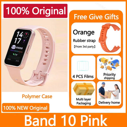 2025 New Original Huawei Band 10 Smartwatch,Compatible with IOS & Android,Sleep Tracking,Health monitor,14 days battery life,