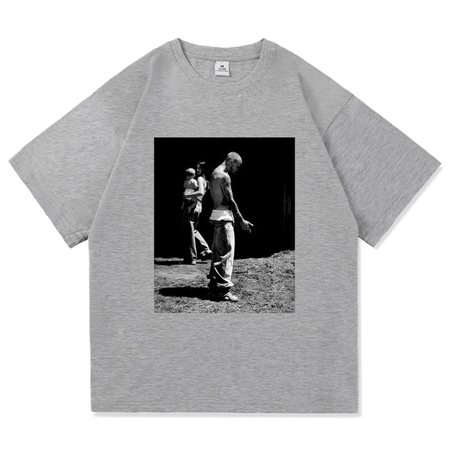 Justin Bieber SWAG TShirt 2025 New Album Men/women Clothing Harajuku High Quality Clothes for Lover Vintage Cotton TShirts