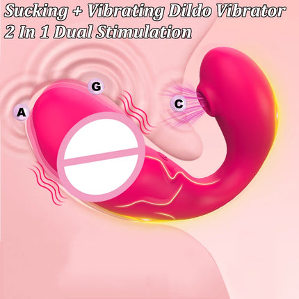APP Remote Control Sucking Vibrator Female Wearable Masturbation Device Clitoral G-spot Stimulation Adult Toy for Women Games
