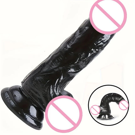 1pc Silicone Jelly Dildo For Female MasturbationSilicone Female Sex Toy Anal Plug Dildo Vaginal Stimulation Dildo Adult Couple F