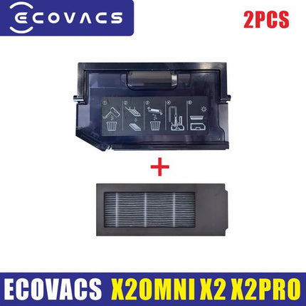 Ecovacs Deebot X2 Omni X2 / X2 Pro Plus/DEX86 Vacuum Hepa Filter Cleaner Robot Mop Cloths Main Side Brush Cover Accessories
