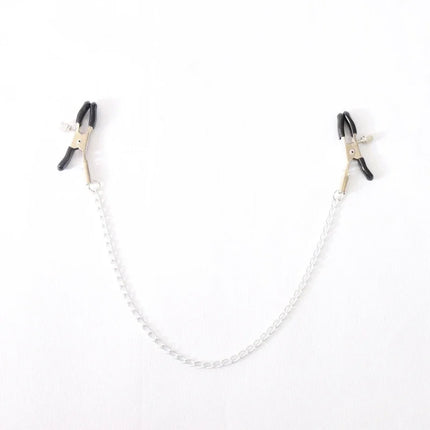 Sexy flirt Nipple Clamps Labia Breast Nipple Clamps With Chain Clips Slave Bdsm Fetish Erotic Toys Sex Tool For women Adult Game