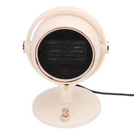 Quiet PTC Ceramic Heater Electric Small 2 Heat Modes Overheat Tip Over Guard For Desk Floor Home Office US Plug 110V